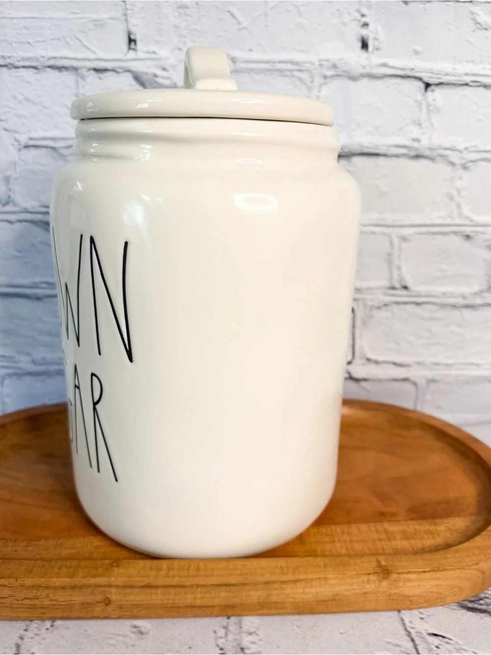Rae Dunn Ceramic Brown Sugar Canister